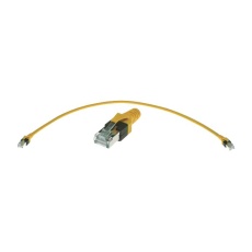 【09474747117】RJ INDUSTRIAL RJ45 DUALBOOT PATCH CABLE CAT6 PUR YELLOW HALOGEN FREE 7.0M 86R5572
