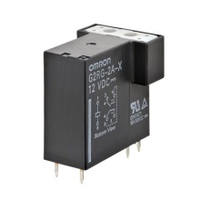 【G2RG-2A-X DC12】POWER RELAY DPST-NO 12VDC 10A THT