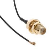 【W9006M】CABLE ASSY U.FL R/A PLUG-SMA JACK 6inch