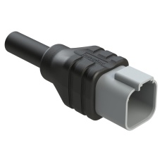 【AT04GY-6P-N-TPE-M5】CABLE ASSY 6P PLUG-FREE END 5M
