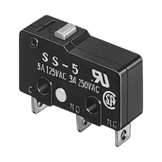 【SS103】MICROSWITCH SPST 10.1A 250VAC 150GF