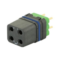 【8MQ2M0412UAE】RECTANGULAR MODULE RCPT 4POS 2ROW