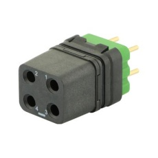 【8MQ2M0412UB】RECTANGULAR MODULE RCPT 4POS 2ROW