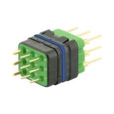 【8MQ2M0936RNE】RECTANGULAR MODULE PLUG 9POS 3ROW