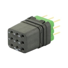 【8MQ2M0936UN】RECTANGULAR MODULE RCPT 9POS 3ROW
