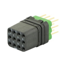 【8MQ2M1220UD】RECTANGULAR MODULE RCPT 12POS 3ROW
