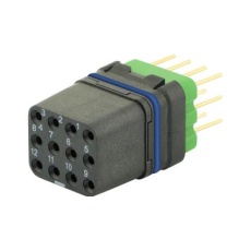 【8MQ2M1220UNE】RECTANGULAR MODULE RCPT 12POS 3ROW