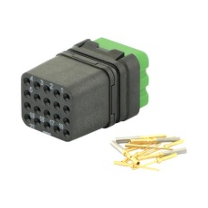 【8MQ2M2022SA】RECTANGULAR MODULE RCPT 20POS 4ROW