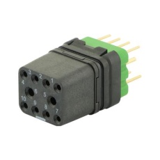 【8MQ2M9910UN】RECTANGULAR MODULE RCPT 10POS 3ROW