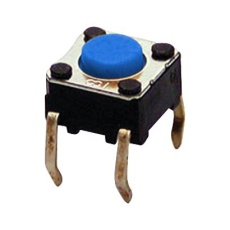 【B3F-1026】TACTILE SW 0.05A 24VDC 500GF THT