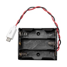 【FIT0362】MICROUSB BATTERY HOLDER ARDUINO BOARD