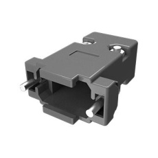 【8630CH09M3LF】D SUB HOOD 180DEG SIZE DE THERMOPLSTC