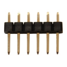 【G800W302018EU】CONN HEADER 6POS 1ROW 2.54MM TH
