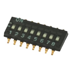 【97C10ST】DIP SWITCH SPST 10POS 0.025A 24VDC