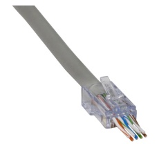 【100028C】RJ45 CONN JACK 8P8C 1PORT CABLE