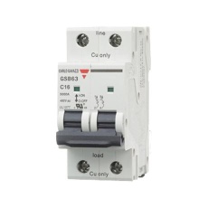 【GSB632PC1】THERMAL MAG CKT BREAKER 2P 1A 277VAC