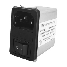 【082SM.01500.00】FILTERED IEC MODULE C14 15A QC