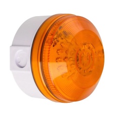【LED195-02WH-01】BEACON AMBER CONTINUOUS/FLASHING 30V