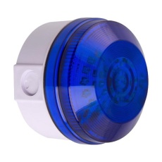 【LED195-02WH-03】BEACON BLUE CONTINUOUS/FLASHING 30V
