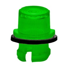 【SGLC-3MM-F GN】LED LENS GREEN PC CYLINDRICAL 0.362inch
