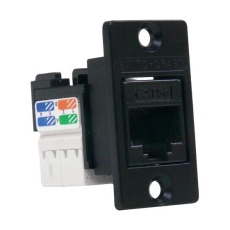 【NHRJ45D5EIDCB】RJ45 CONN JACK 8P8C 1PORT PANEL