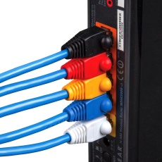 【VDV824-650】STRAIN RELIEF BOOT RJ45 PLUG ABS/100PK