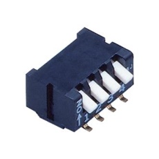 【CFP-0402TB】DIP SWITCH PIANO 4PST-NO 0.1A/6V SMD