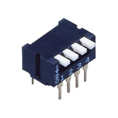 【CFP-0412MC】DIP SWITCH PIANO 4PST-NO 0.1A/6V THT