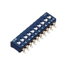 【CFS-1002TB】DIP SWITCH 10PST-NO 0.1A 6VDC SMD