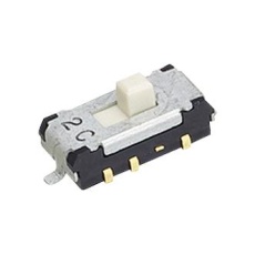 【CMS-2202TB】SLIDE SWITCH DPDT 0.1A 12VDC SMD