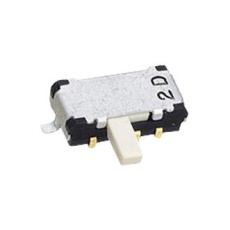 【CMS-2212TA】SLIDE SWITCH DPDT 0.1A 12VDC SMD