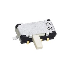 【CMS-2214TA】SLIDE SWITCH DPDT 0.1A 12VDC SMD