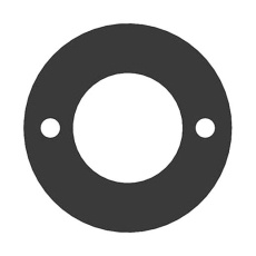 【FLA2N04BP】GASKET SILICONE RUBBER DIMMING RCPT