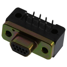 【MDM-9PCBR-F222】MICRO D SUB CONN RECEPTACLE 9POS