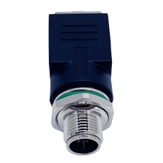 【RJM12MD04ST001】ADAPTER 4P M12 PLUG-RJ45 JACK D CODE