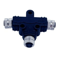 【T54-A03-FMFR001】T SPLITTER CONN 3P M8 RCPT-3P PLUG/RCPT