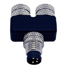 【Y54-B05-MFFR001】Y SPLITTER CONN 5P M8 PLUG-2X5P RCPT