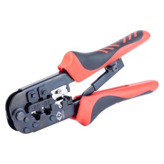 【T3852A】CRIMP TOOL RATCHET RJ11/RJ12/RJ45