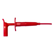 【BU-20432-2】INSULATED PLUNGER HOOK CLIP RED 1 A