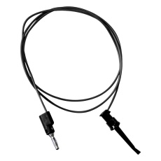 【BU-P3782-24-0】MINI PLUNGER-4MM BANANA PLUG BLK 24inch