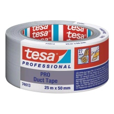【74613, GREY, 25M X 50MM】TAPE DUCT 50MM X 25M GREY