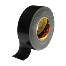 【389, BLACK, 50M X 50MM】TAPE CLOTH 50M X 50MM BLACK
