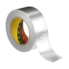 【1436, SILVER, 50M X 100MM】TAPE ALUM FOIL 50M X 100MM SILVER
