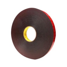 【5925, BLACK, 33M X 25MM】TAPE DOUBLE SIDED 33M X 25MM BLACK