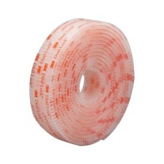 【SJ356B, TRANSLUSCENT, 2.5M X 25MM】TAPE HOOK AND LOOP CLEAR 2.5M X 25MM