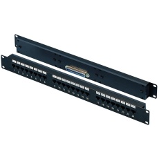 【FFLV24-45】PATCH PANEL RJ45-RJ21/ TELCO 24P 1U