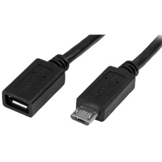 【USBUBEXT50CM】USB CABLE 2.0 MICRO B PLUG-RCPT 500MM