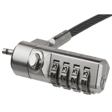 【LTLOCK4D】CABLE LOCK LAPTOP SWIVEL HINGE 4DIGIT