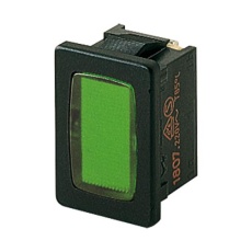 【1807.1108】LAMP ROCKER SWITCH GREEN