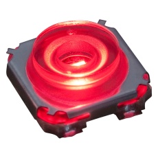 【3006.2102】TACTILE SW 0.05A 28V 400GF SMD RED